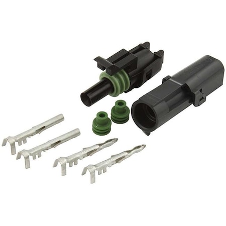 Allstar Performance Allstar Performance ALL76265 1-Wire Weather Pack Connector Kit ALL76265